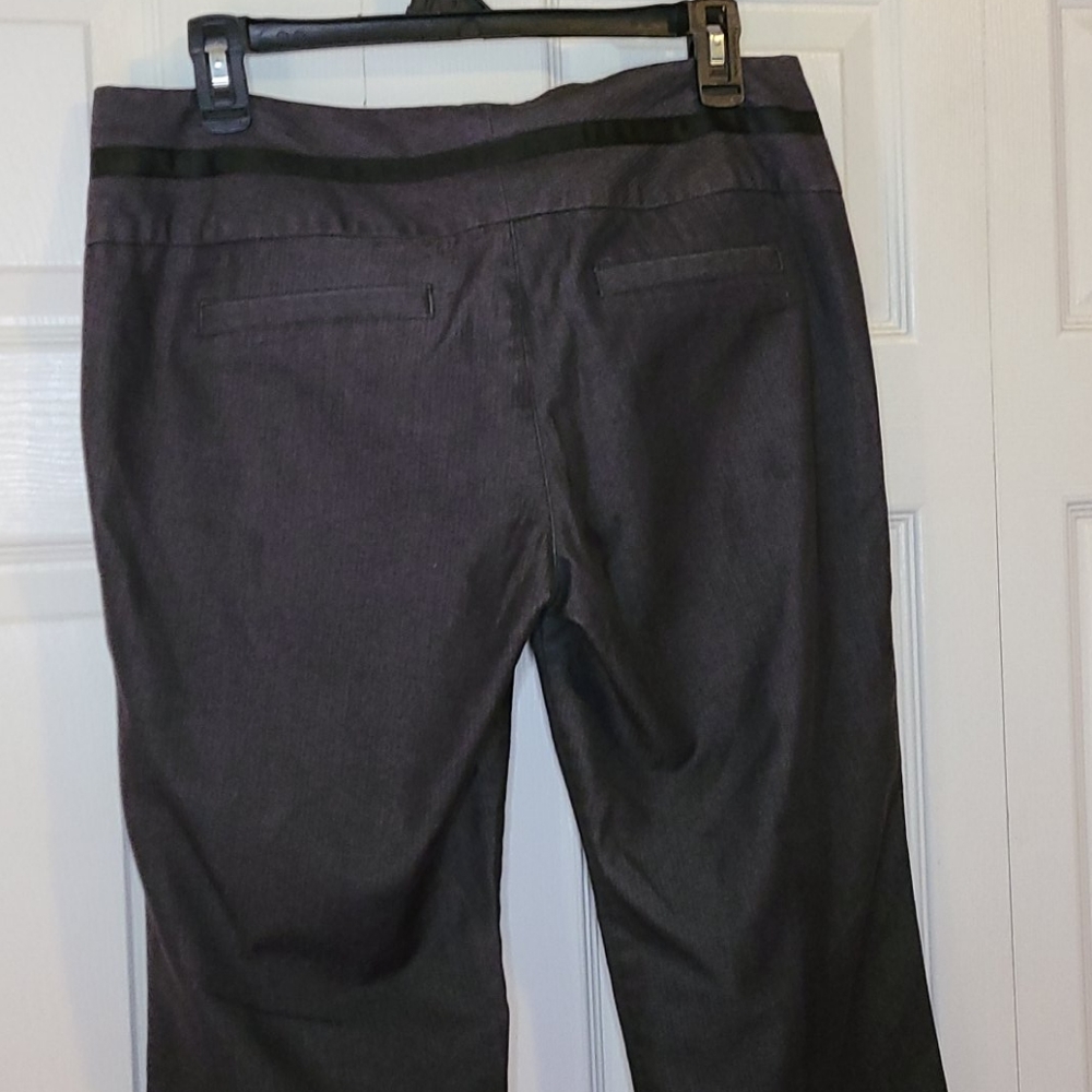 Charlotte Russe Grey Dress Pants sz 9 - Picture 3 of 5